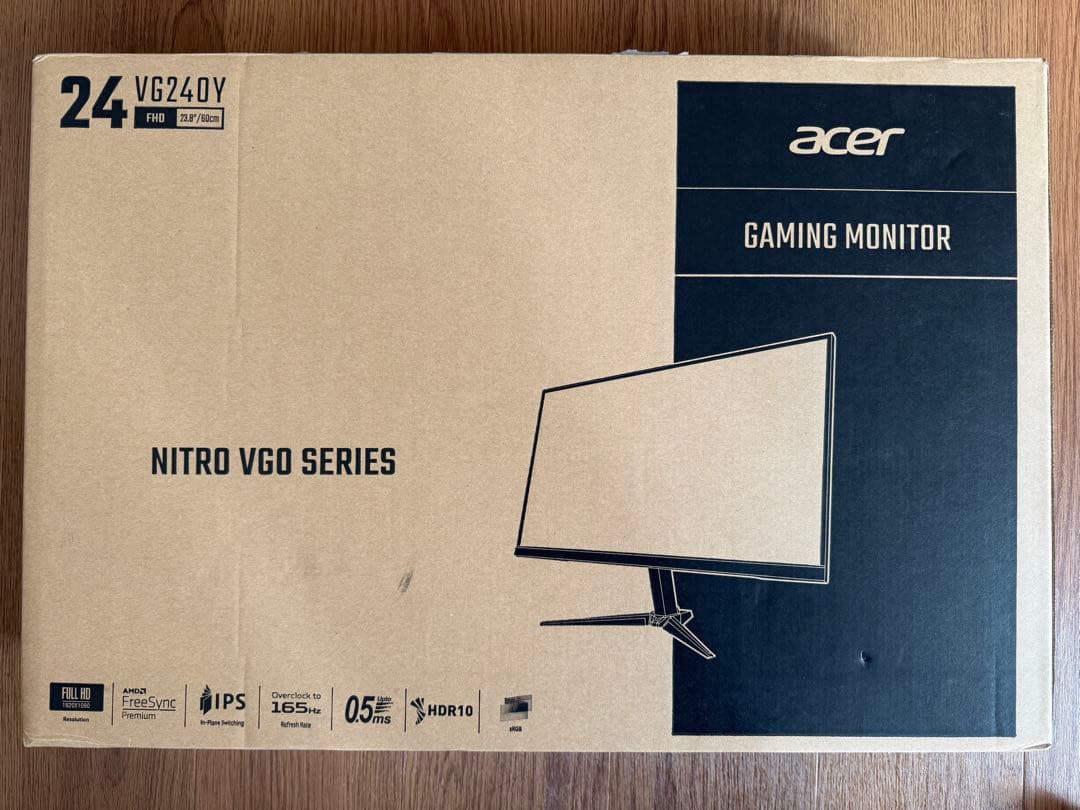 Acer VG240Y 24インチ ゲーミングモニター