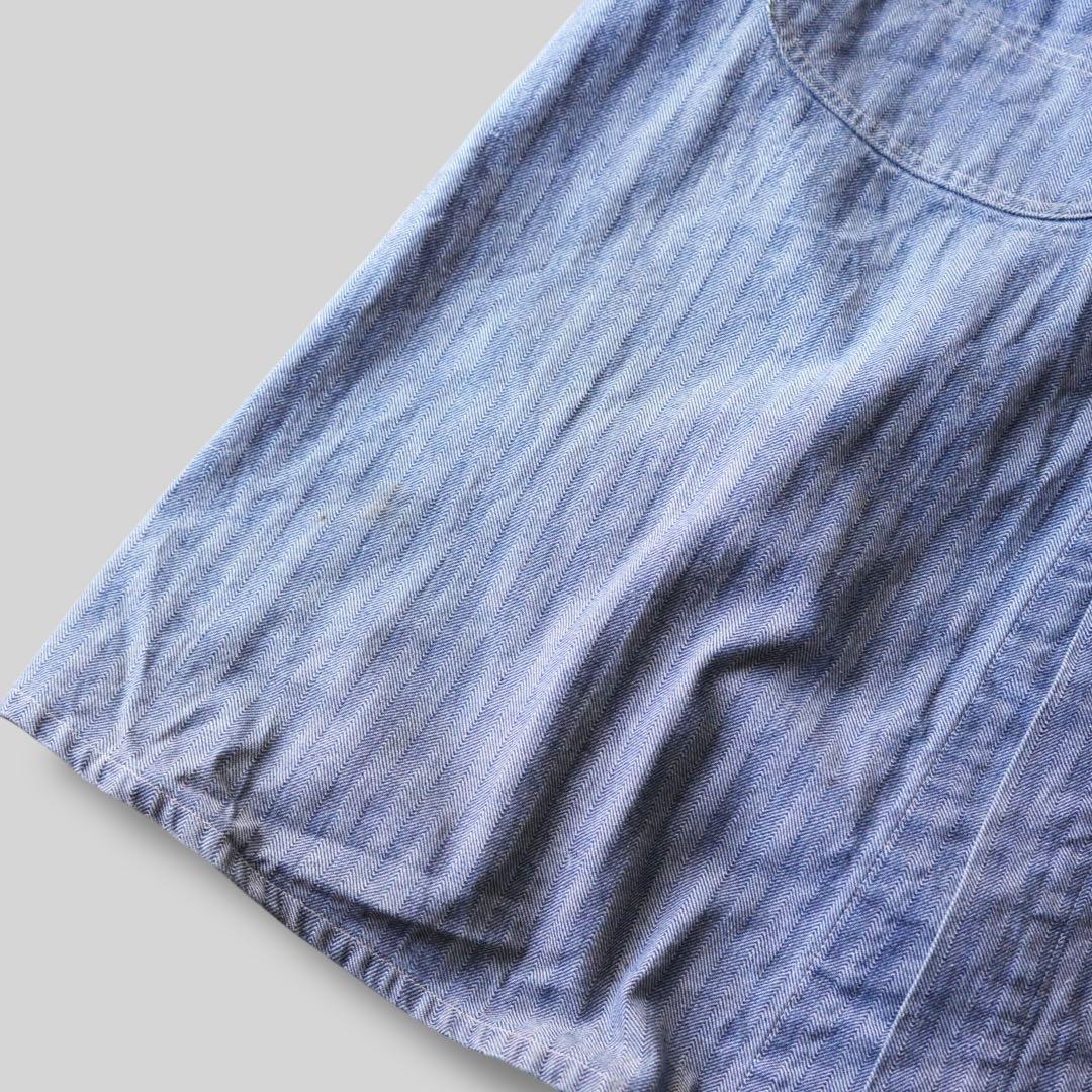 80's~90's ヘリンボーンワークコート ショップコート 雰囲気系 ボロ