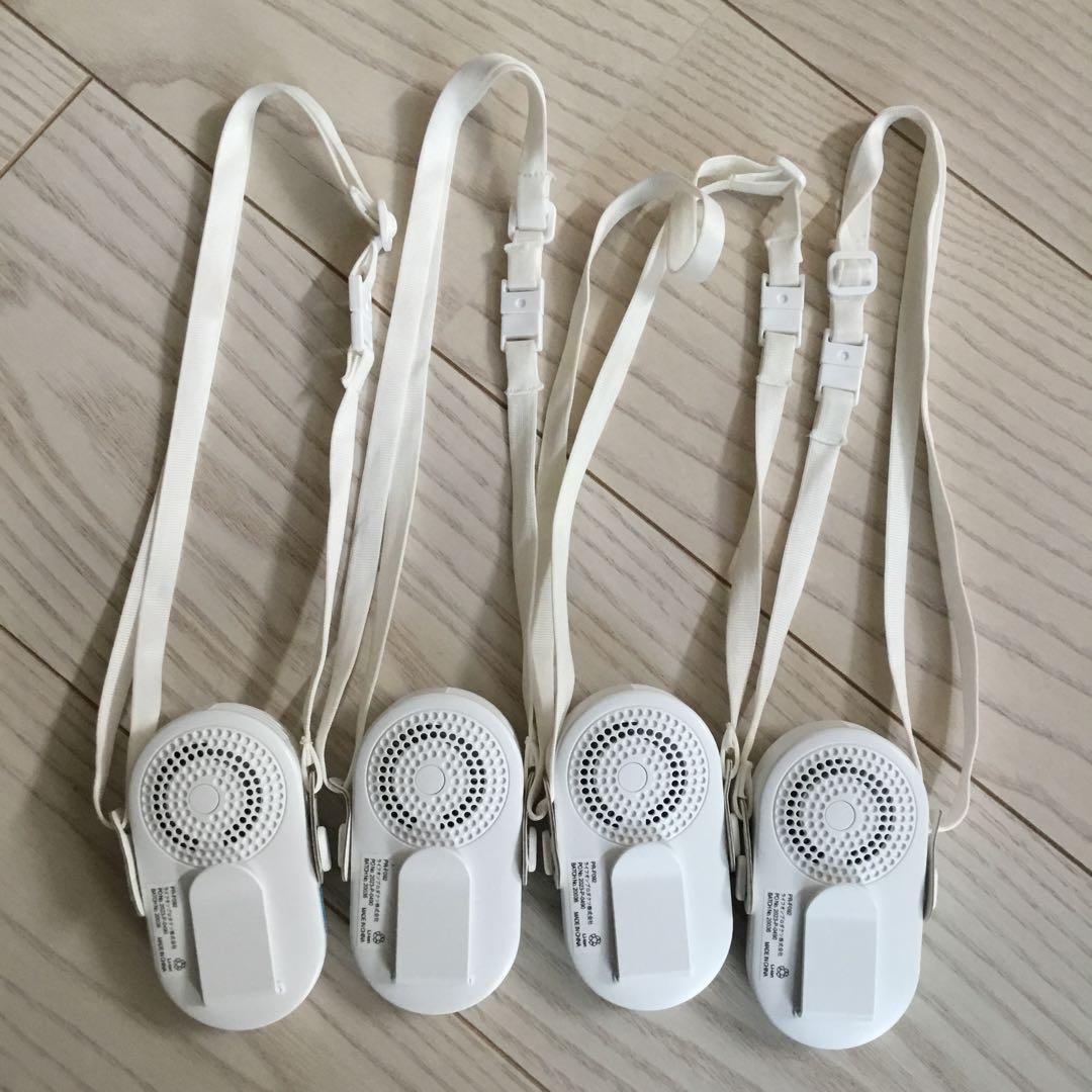 PRISMATE 襟エアーファン　4個セット