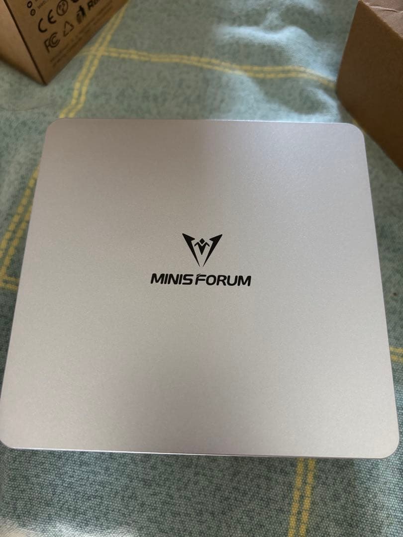MINIS FORUM ミニPC シルバー 本体
