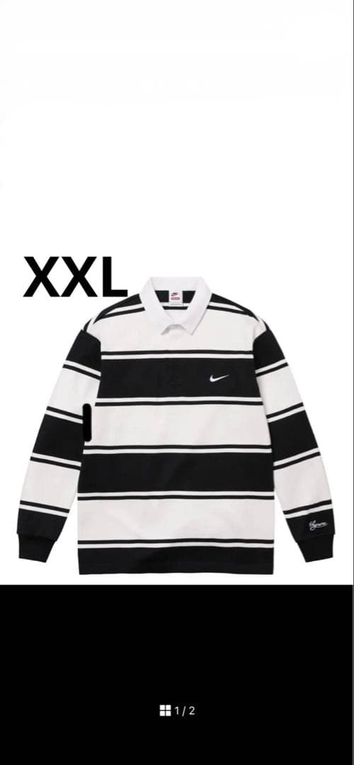 定価以下　シュプリーム ナイキ　ラガーシャツ