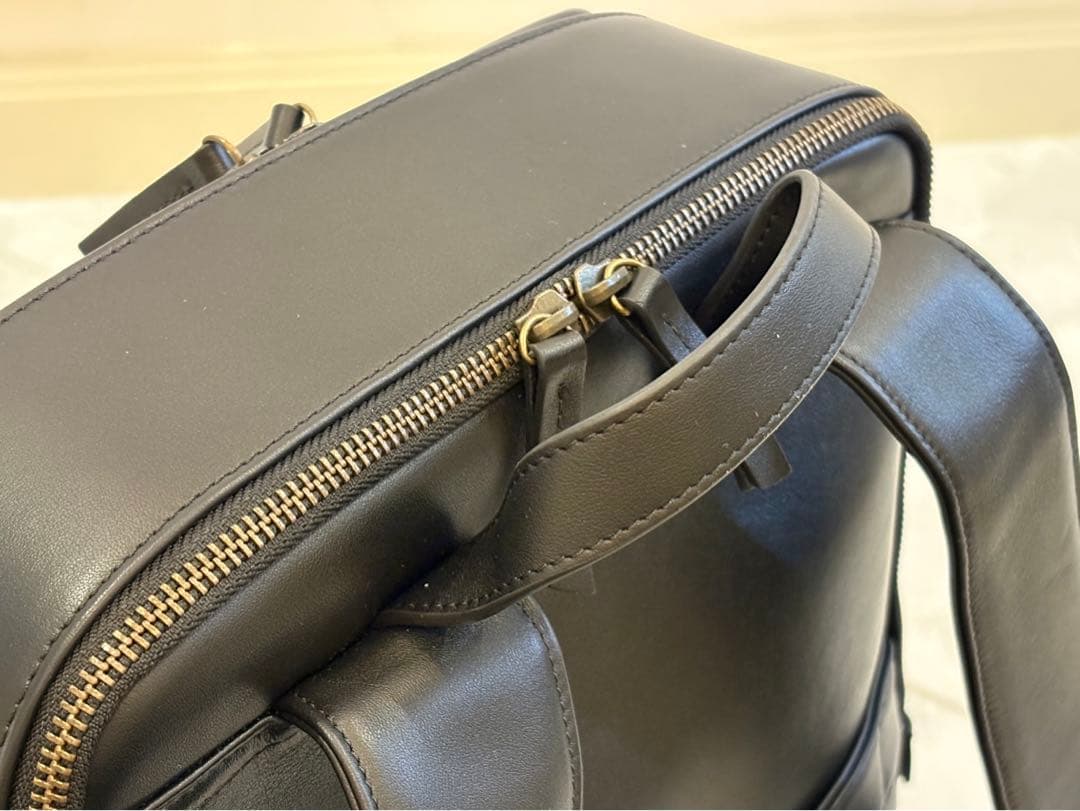 未使用 Evoon マルチビジネスリュック レザー ブラック