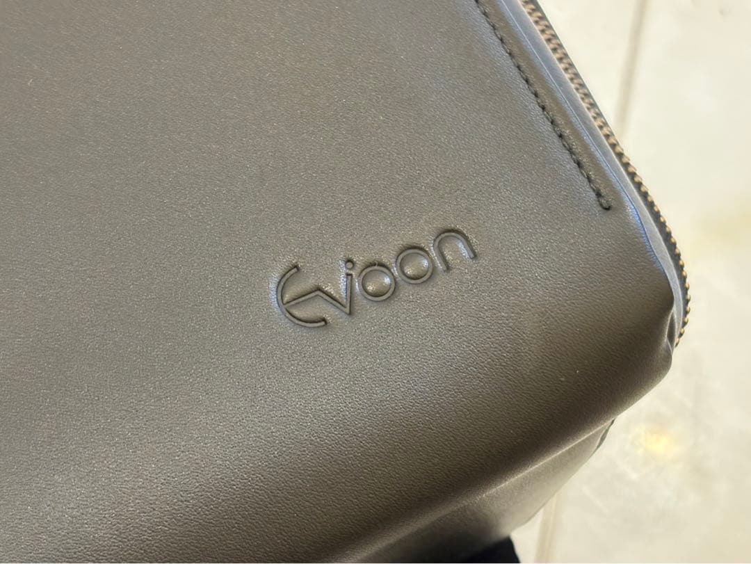 未使用 Evoon マルチビジネスリュック レザー ブラック
