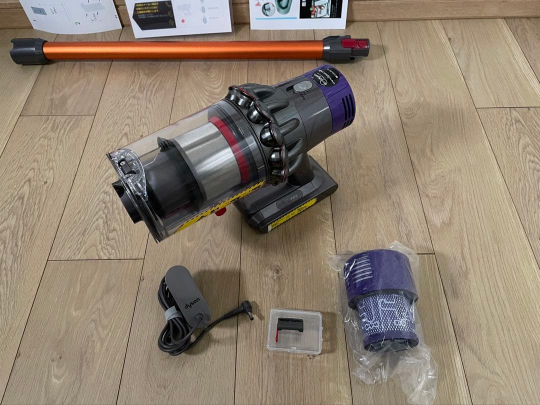 ダイソン⑦V10SV12absolute仕様 新品パイプ　２ヘッド装備フルパーツ