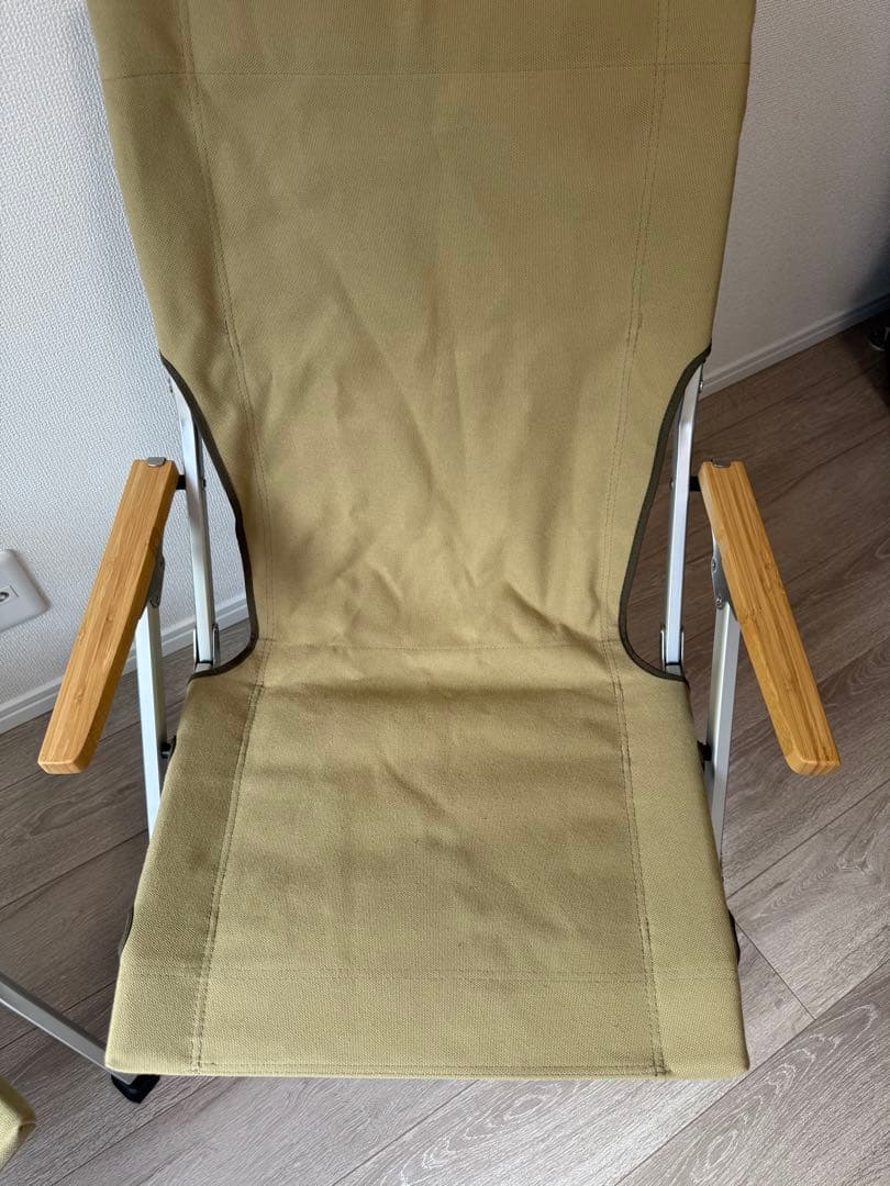  peak ローチェア30 カーキ　2脚セット