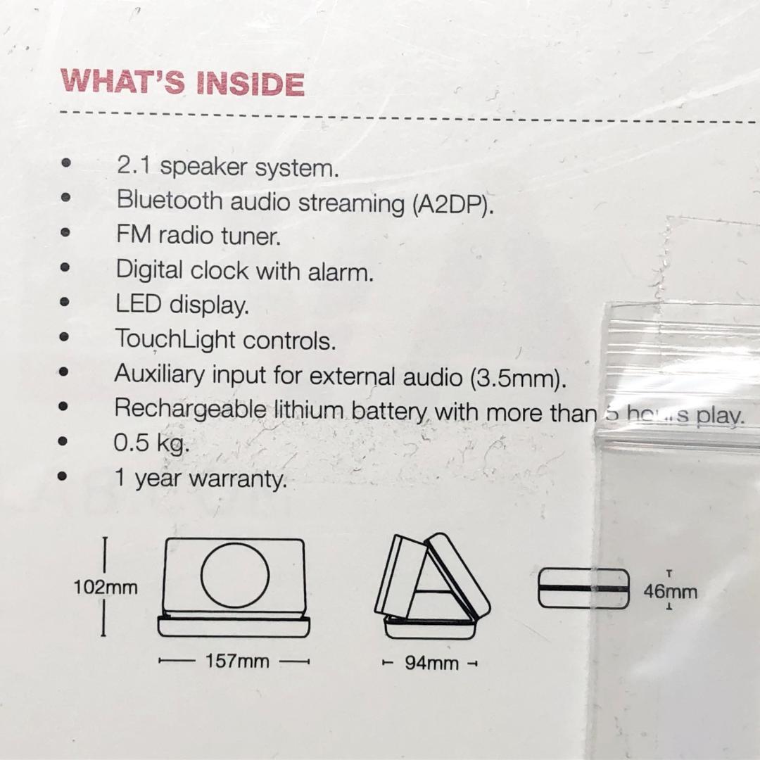 ○★新品未使用　GENEVA SOUND SYSTEM XS　ブラック