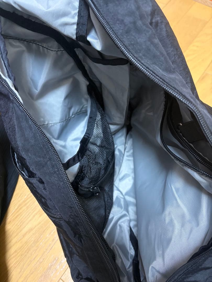 ヘルシーバックバッグ　 ビッグバッグ ブラック