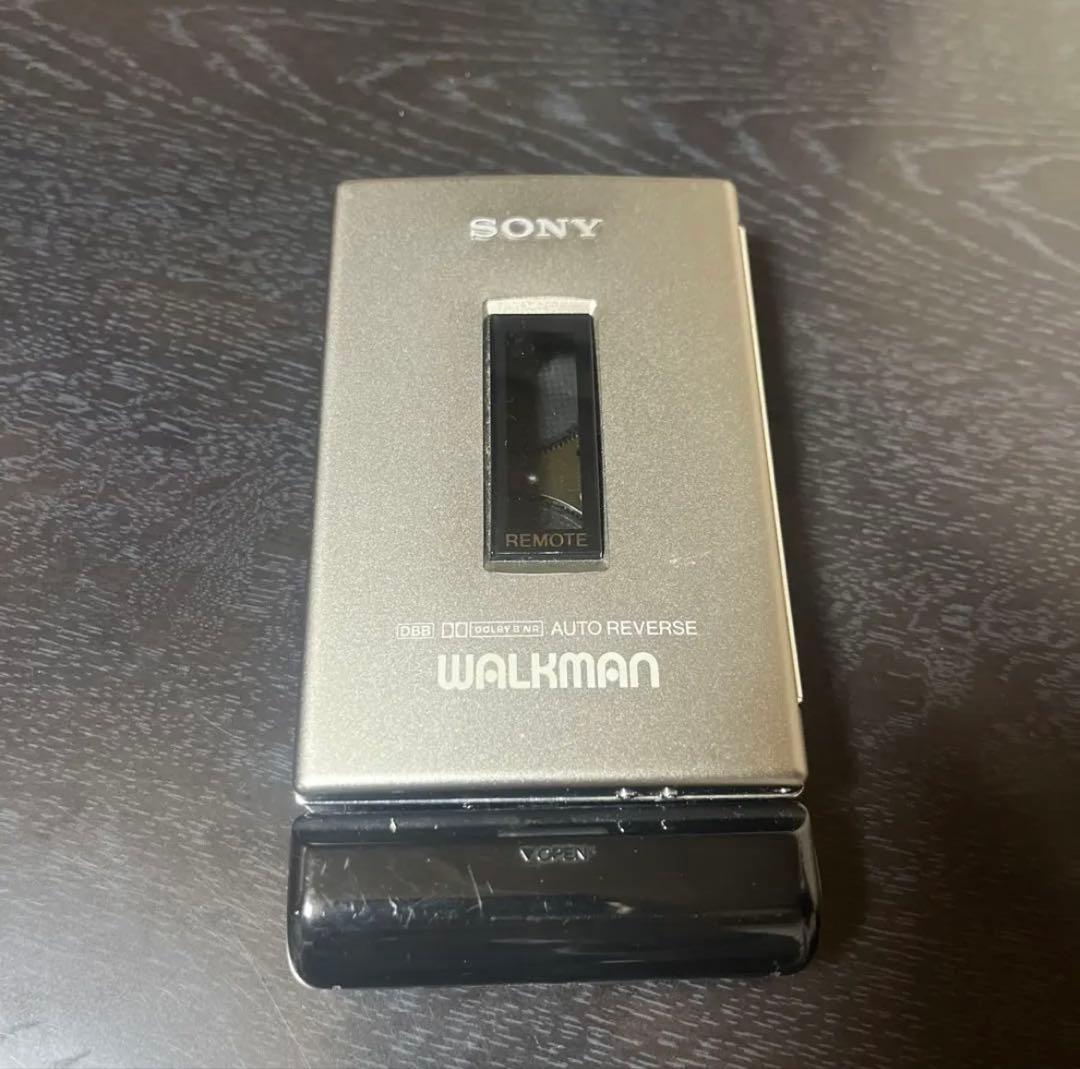 SONY ウォークマン WM‑607 カセットプレーヤー シルバー ヴィンテージ