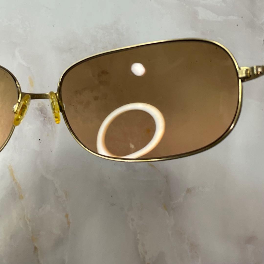 オリバーピープルズ オーバル y2k アンティーク サングラス ケース付き