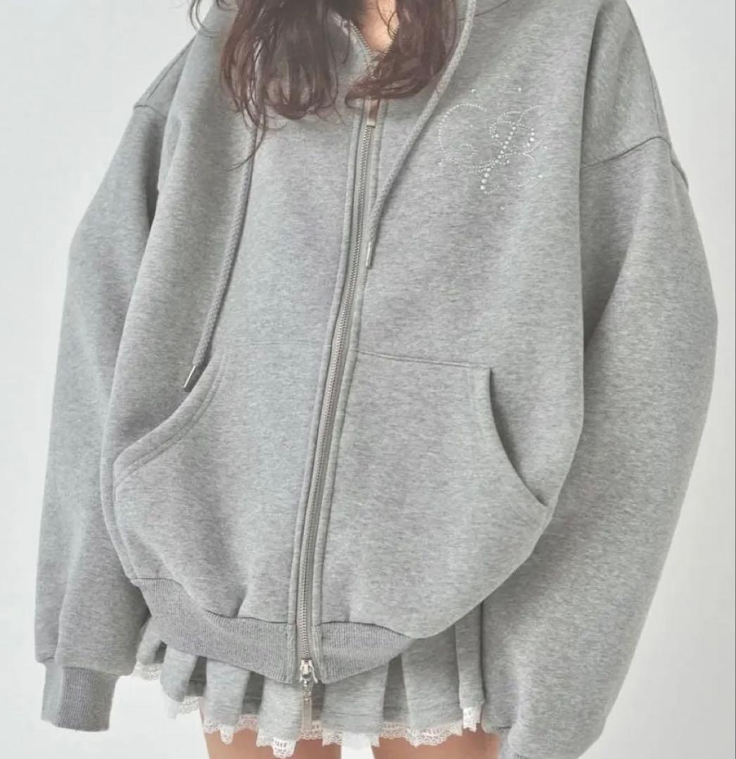 pellicule パーカー　グレー　GRAY