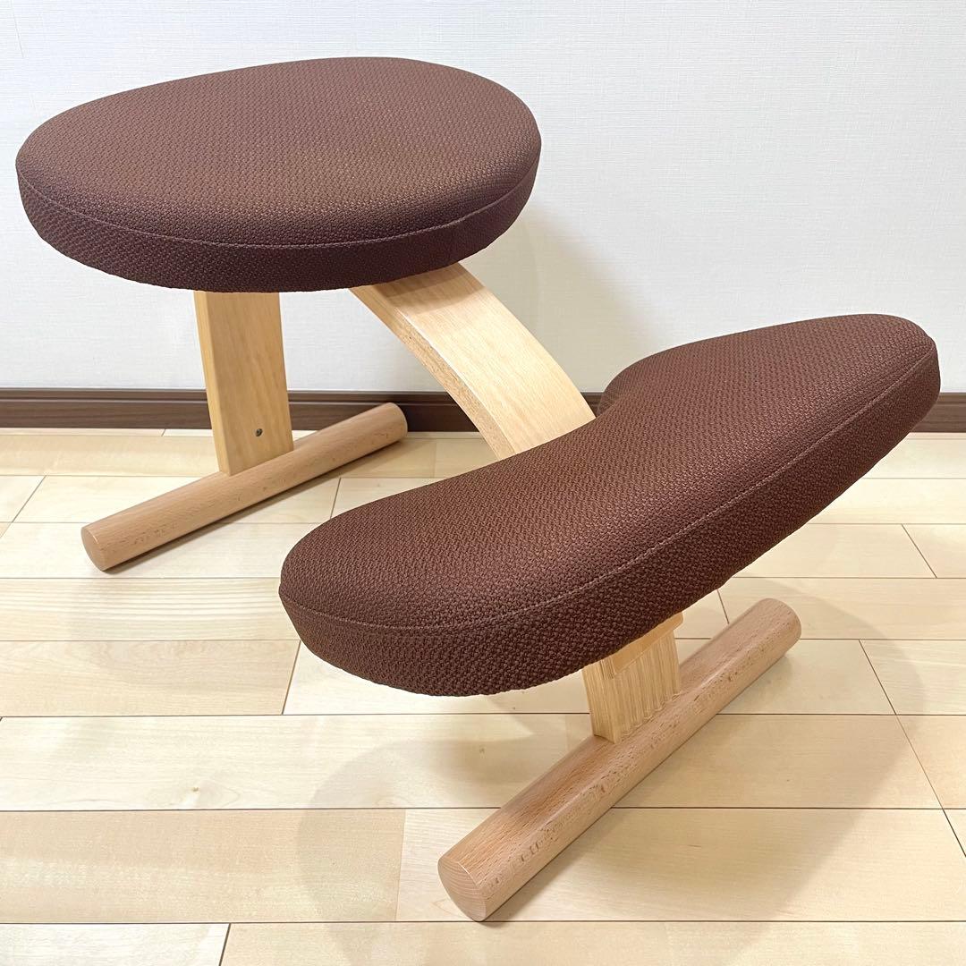 バランスラボ バランスイージー ショートフレーム ダークブラウン 中古美品