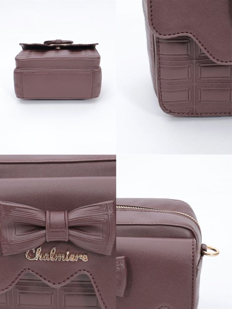 新品未開封✴︎シャルミエール　チョコレートショルダーバッグ