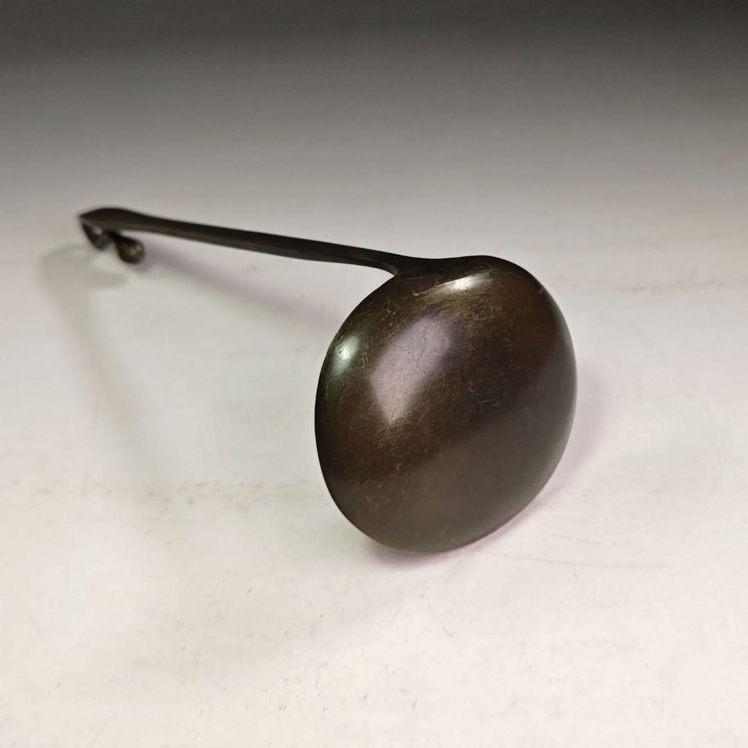 イ988 汁次『唐銅　汁次　木箱』茶道具