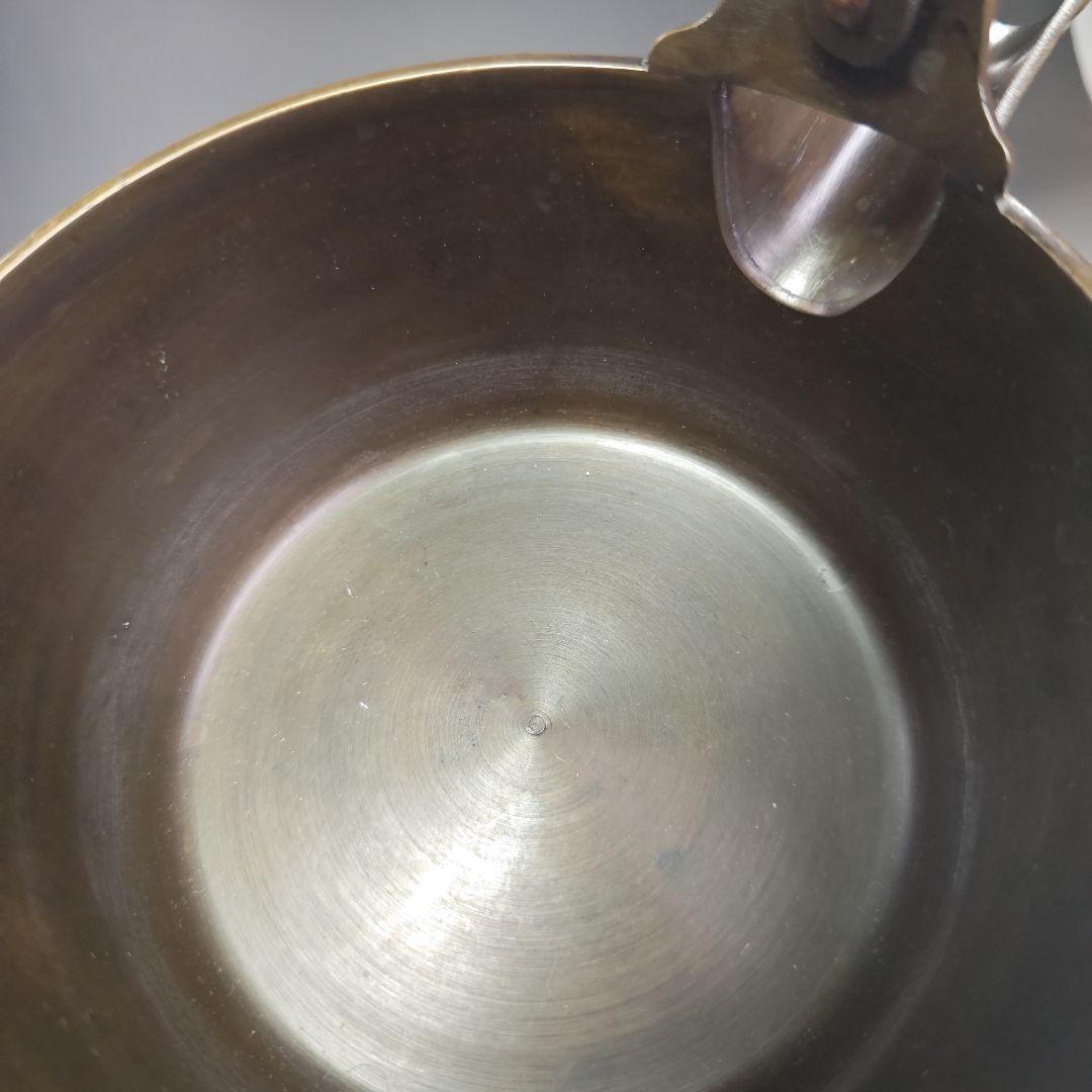 イ988 汁次『唐銅　汁次　木箱』茶道具