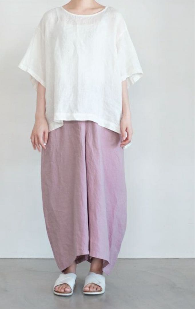 美品 スズキタカユキ dhoti greyish cirsium purple