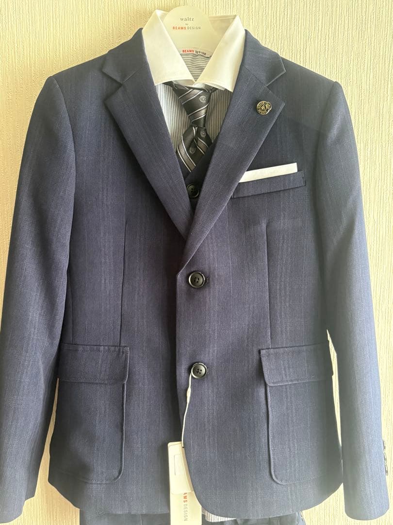 waltz by BEAMS DESIGN スーツセット 150 卒業式　ベスト