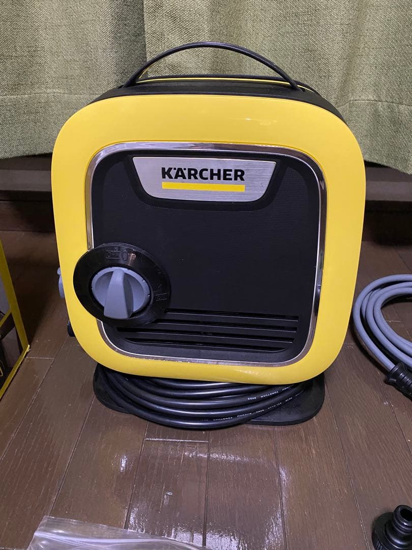 ケルヒャー　K MINI 美品！　自給ホース・カーシャンプーノズル付き！