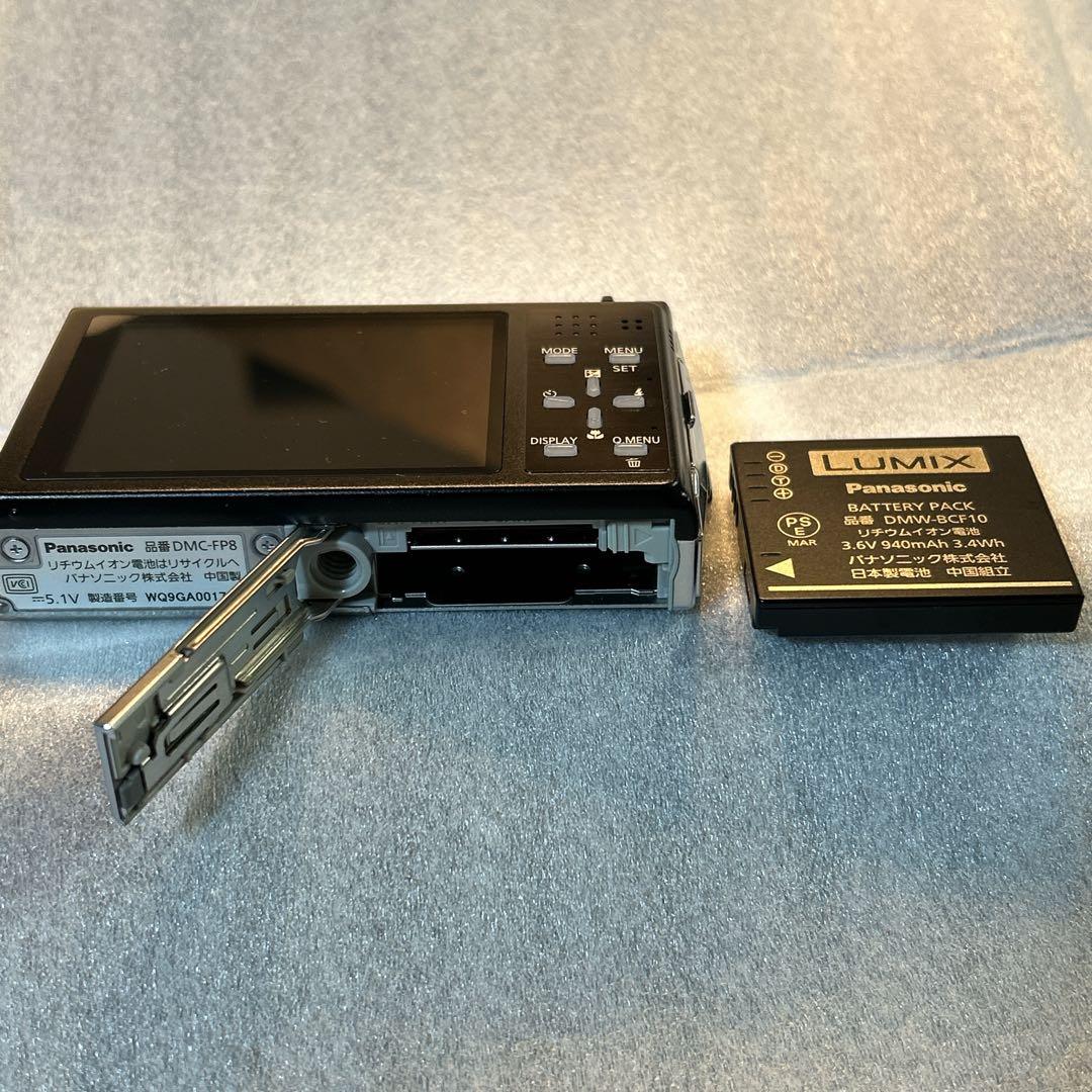 中古美品　ルミックス　Panasonic LUMIX FP DMC-FP8-S