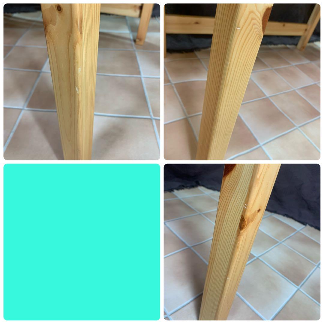 【天板ワックス処理済み】無印良品 パイン材デスク 幅86 リモートワーク 勉強机