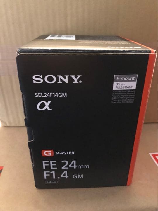 Sony sel24f14gm fe24mm f1.4gm ソニー