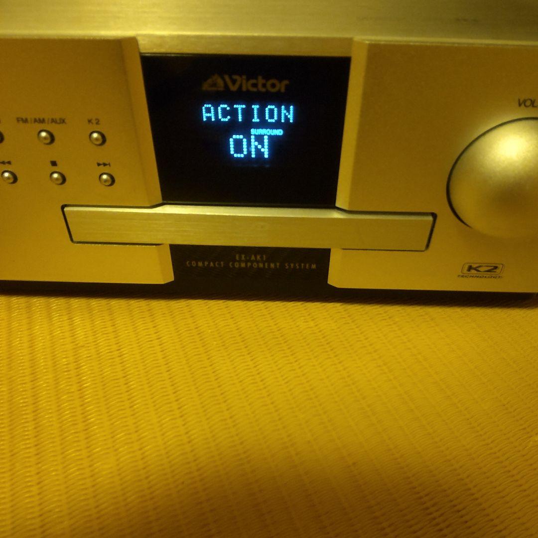 Victor EX-AK1 ウッドコーン ミニコンポ WOOD CONE