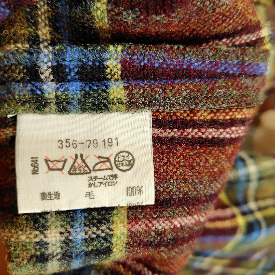 Vivienne Westwood チェック柄フレアスカート 42