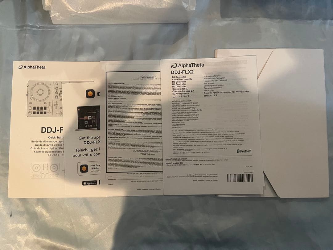 パイオニア AlphaTheta DDJ-FLX2 DJコントローラー