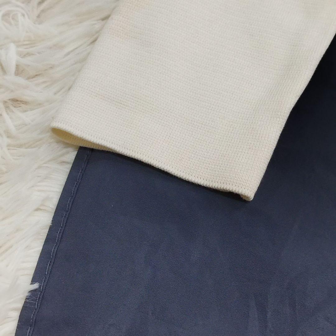 18231✨モンクレール マグリアカーディガン 切替 ノーカラーダウンジャケット