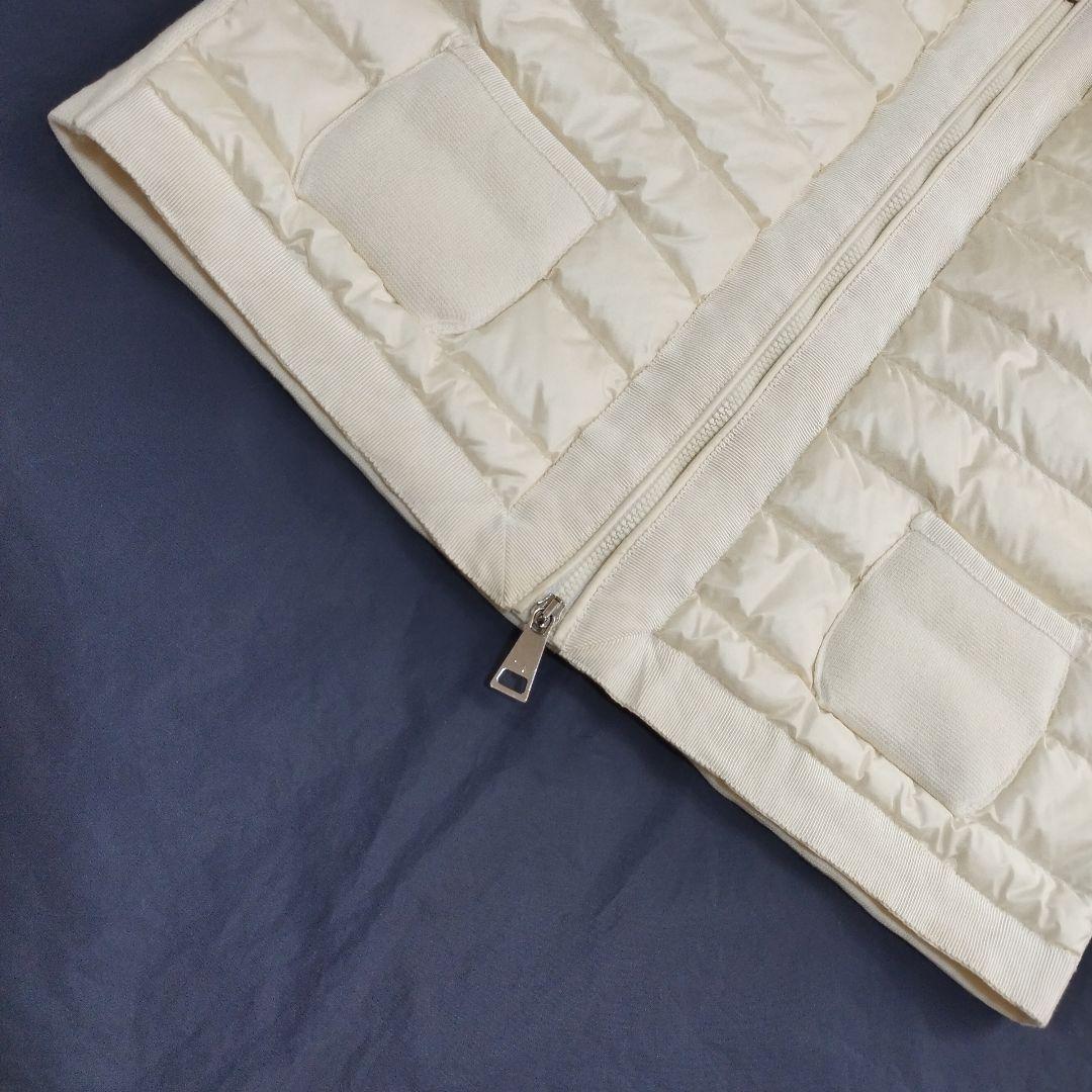 18231✨モンクレール マグリアカーディガン 切替 ノーカラーダウンジャケット