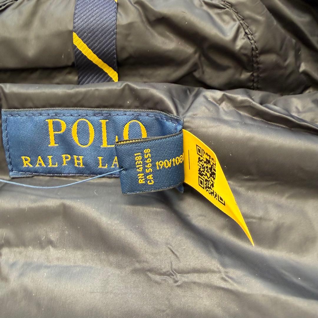 新品未使用タグ付き⭐︎POLO RALPH LAURENダウンベスト刺繍ロゴXXL
