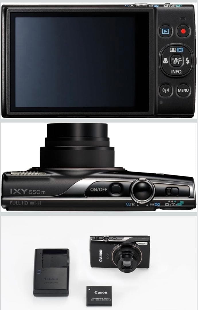 ❣️未使用品❣️Canon コンパクトデジタルカメラIXY650m