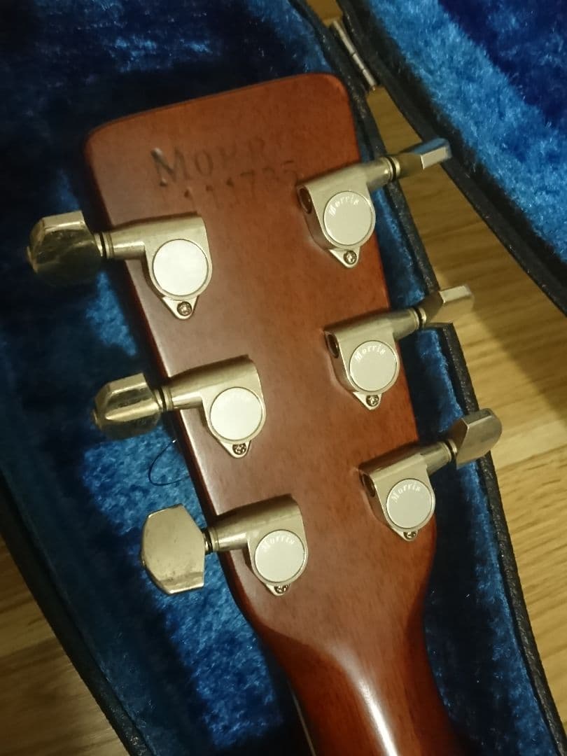 これぞジャパンヴィンテージ～良い仕事の縦ロゴモーリスＷー３５ アコギ