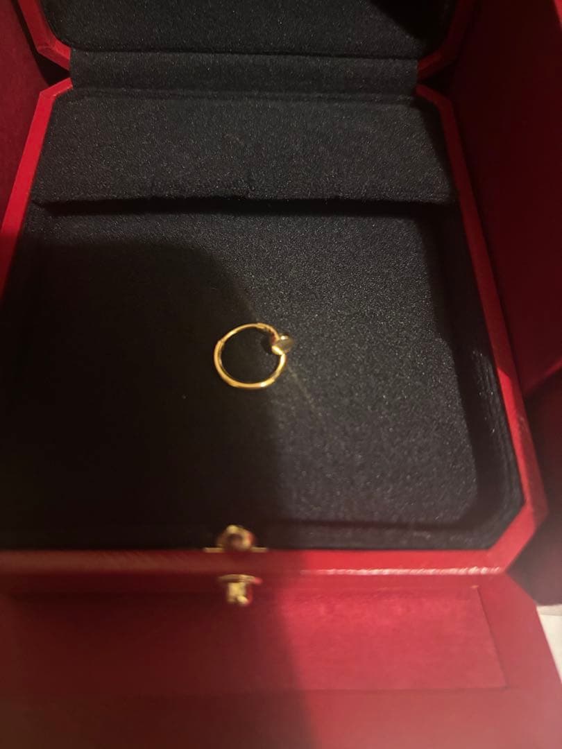 完売率高いYG❤︎❤︎新品❤︎カルティエジュスト アン クル シングルピアスミニモデル