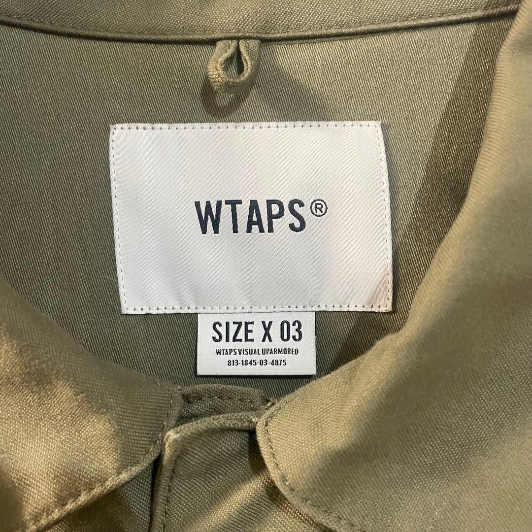 WTAPS 21AWミリタリージャケット オリーブ