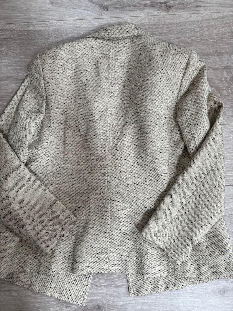 美品　セオリーリュクスtheory テーラードジャケット ダブル　ツイード 40