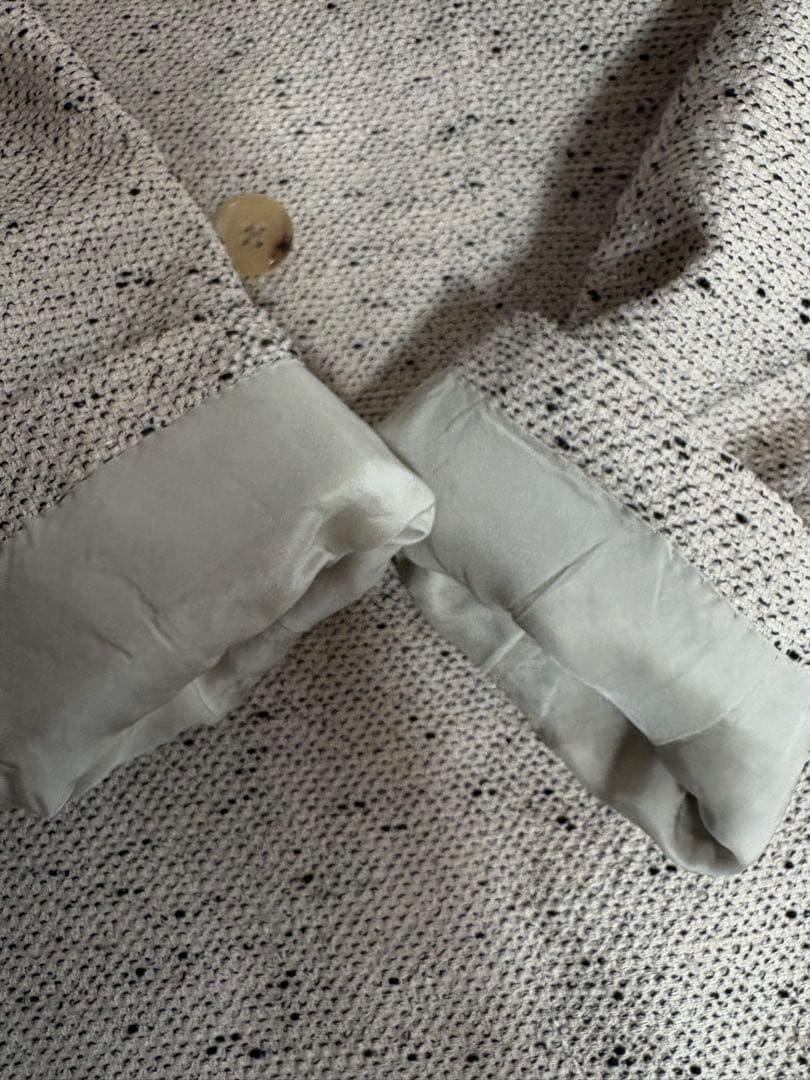 美品　セオリーリュクスtheory テーラードジャケット ダブル　ツイード 40