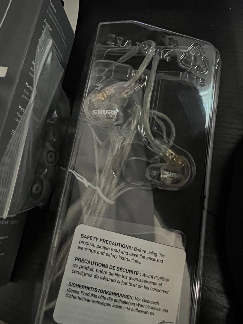 SHURE シュア イヤホン 有線 SE215-CL-A クリア