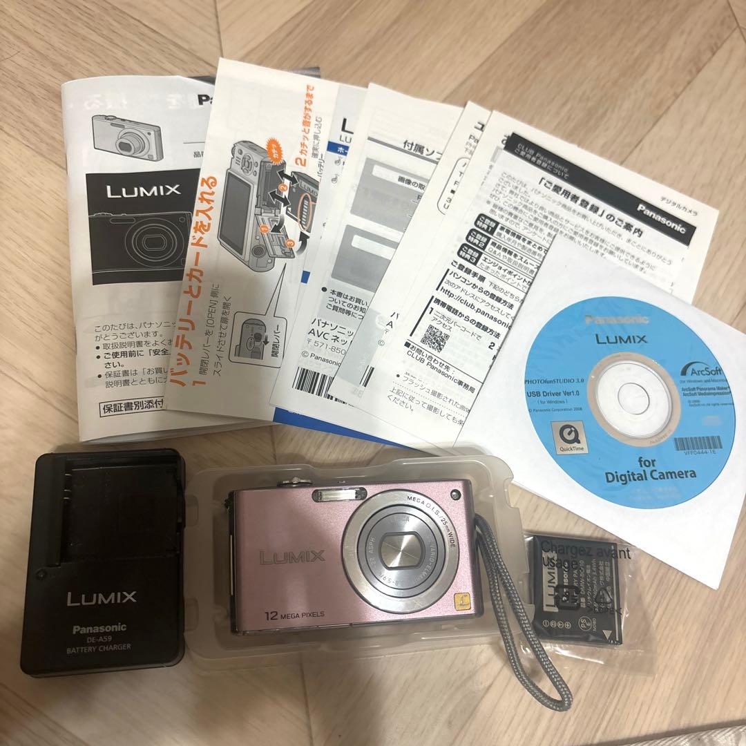 Panasonic LUMIX FX40 ピンク デジカメ