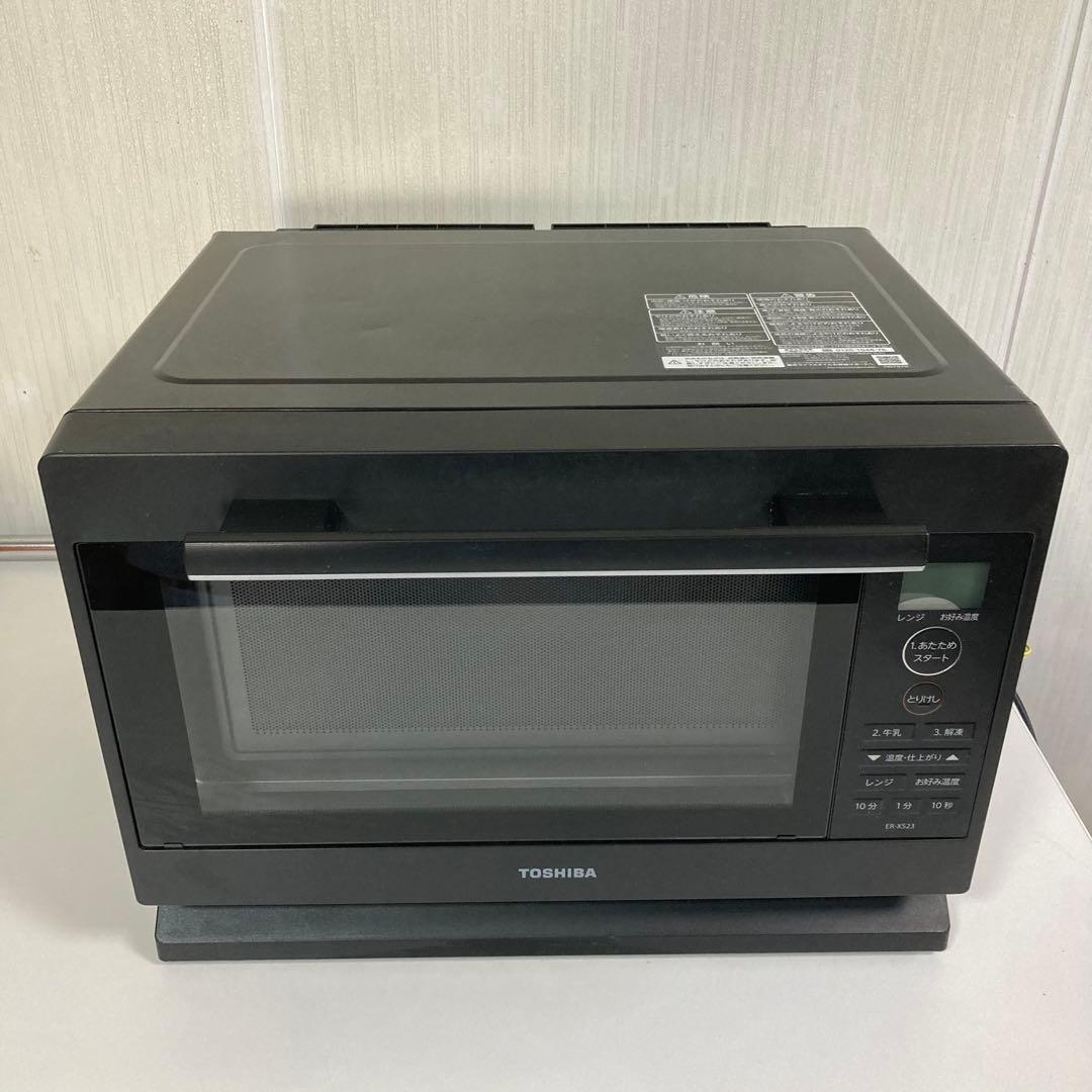 東芝 電子レンジ er-xs23(k) 2022年製