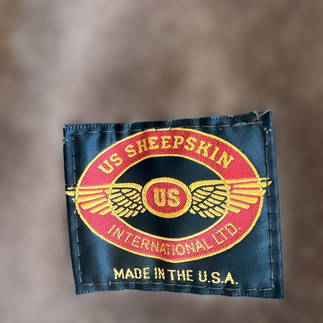 US sheepskin Ｂ-３ムートンジャケット