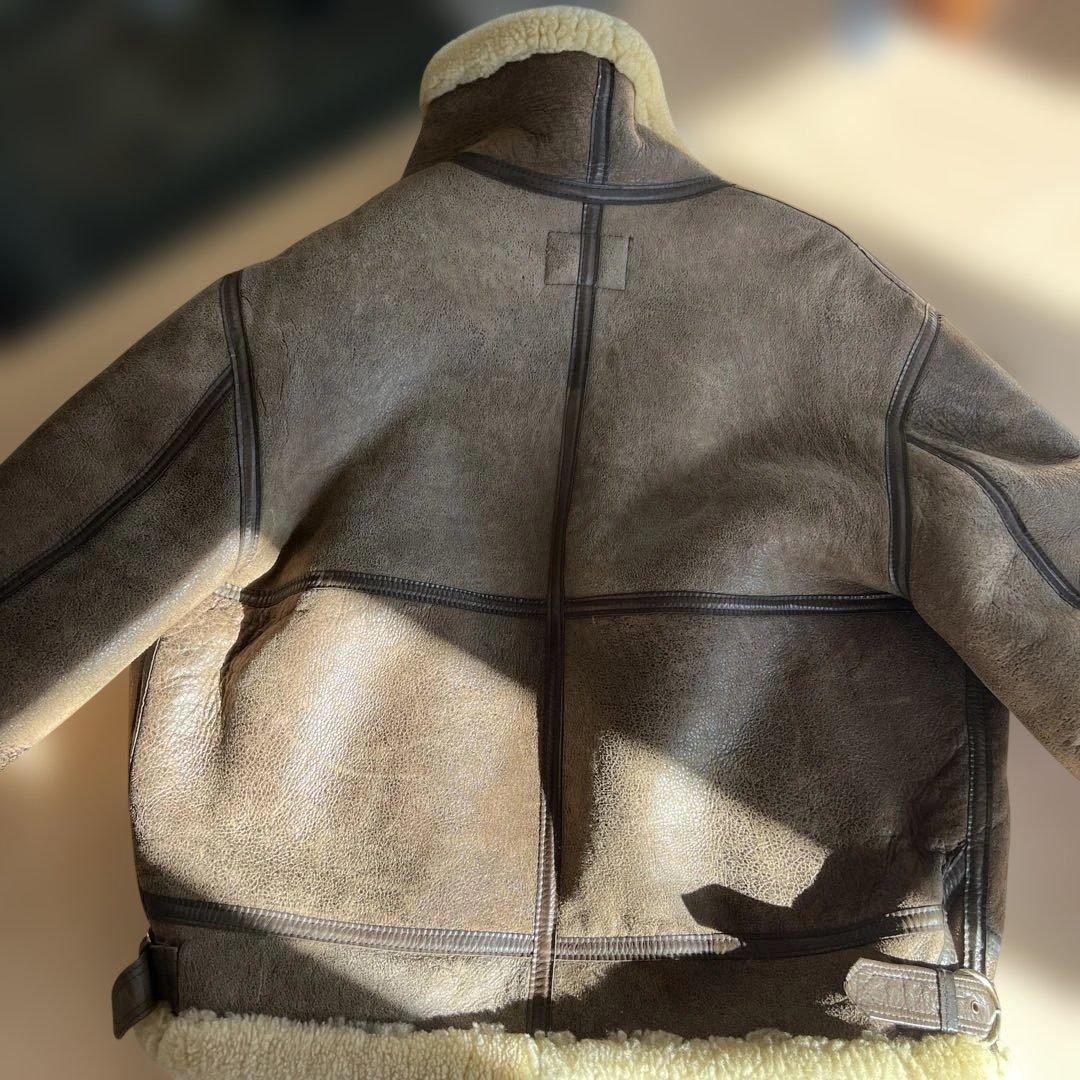 US sheepskin Ｂ-３ムートンジャケット