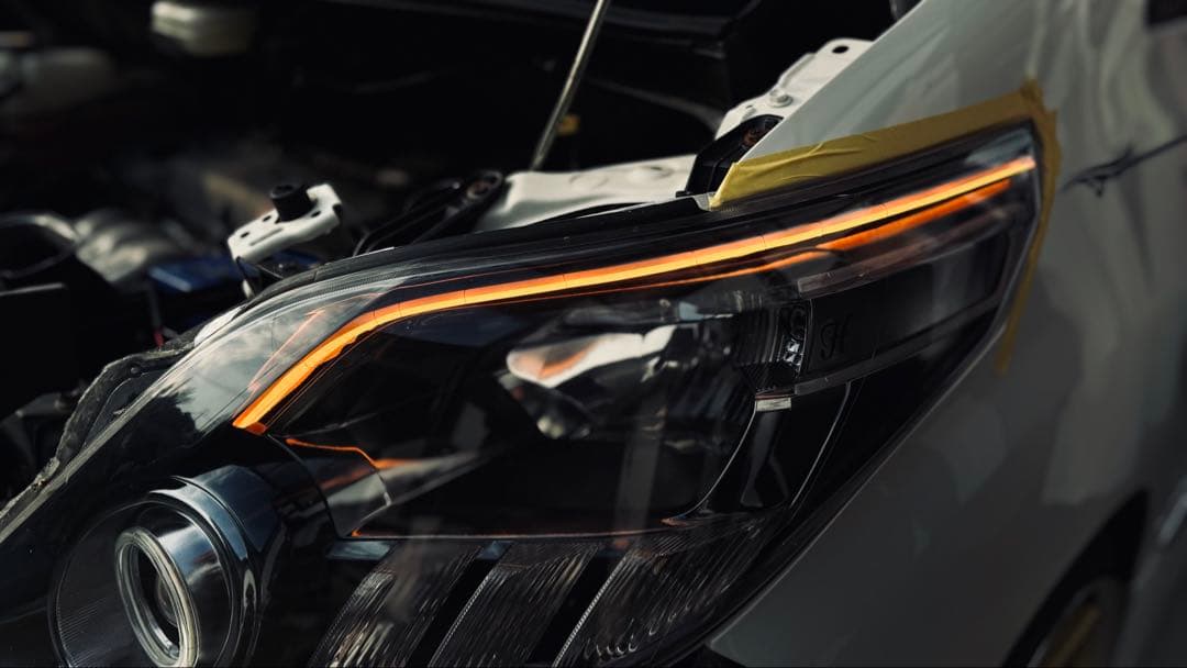 TTTTワンオフ加工ヘッドライト シーケンシャルウィンカー！美品！！