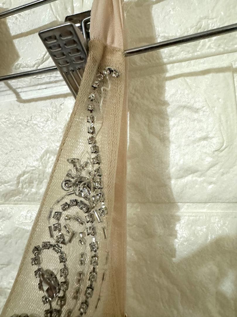 IRMA 刺繍 ビジュー ミニドレス