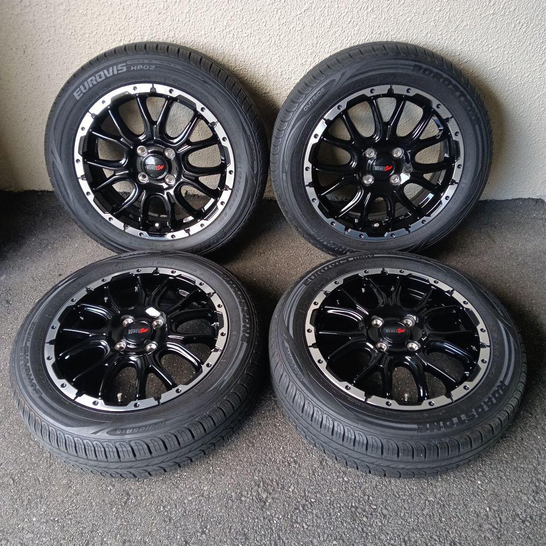 タイヤホイールセット 165/65R15 タフト