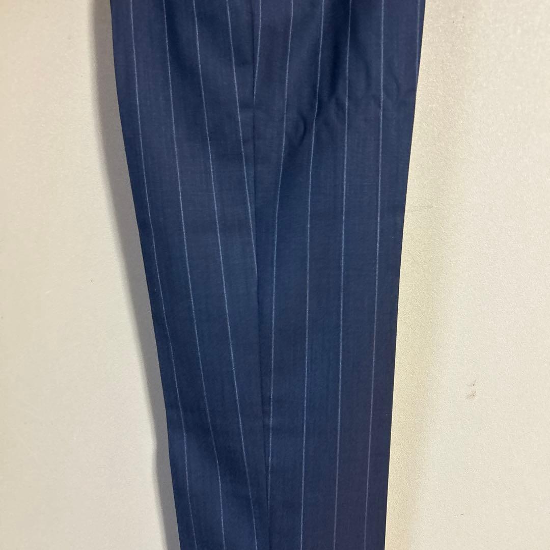 パンツ WACKO MARIA STRIPED DOUBLE PLEATED TROUS