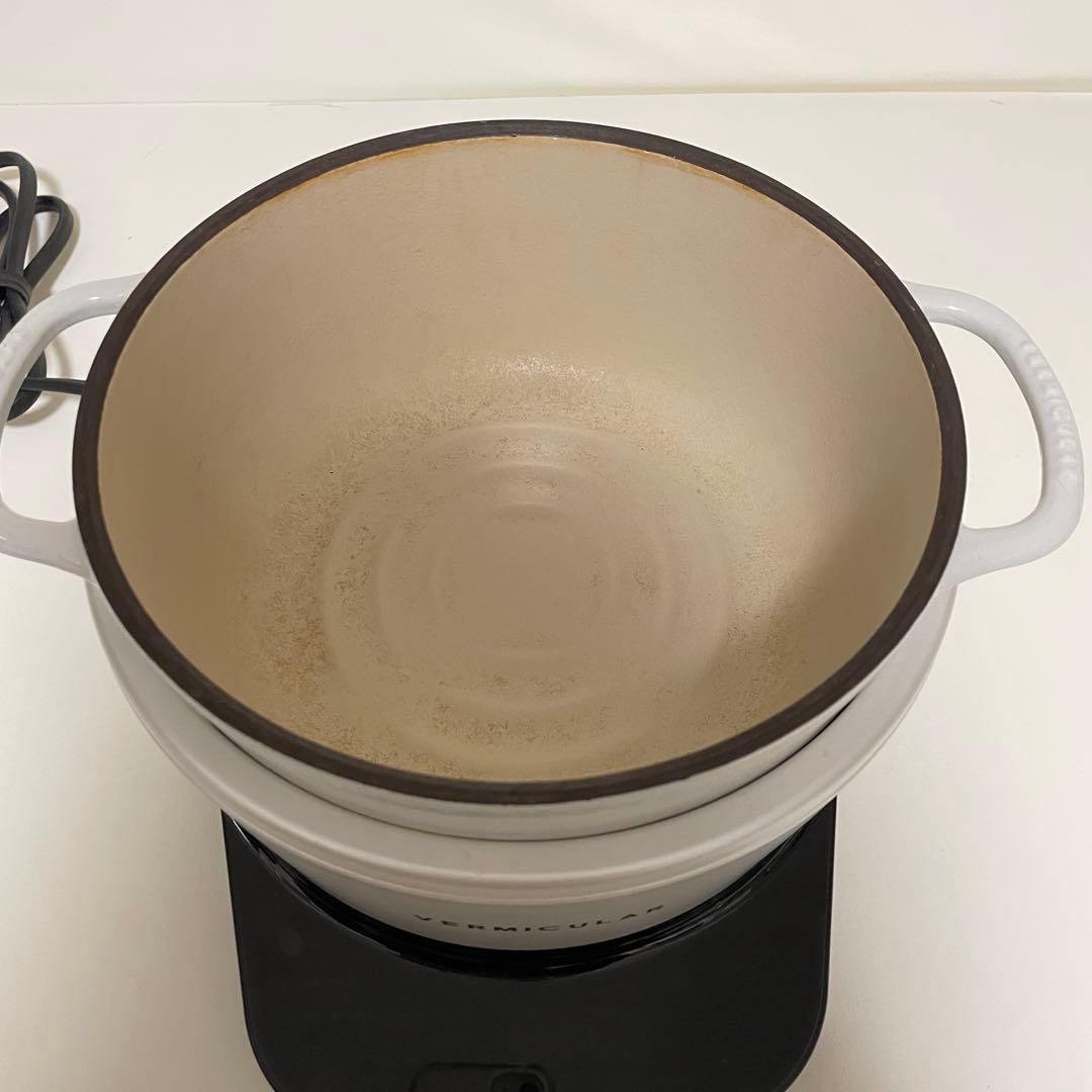 VERMICULAR バーミキュラ ライスポットミニ　シーソルトホワイト