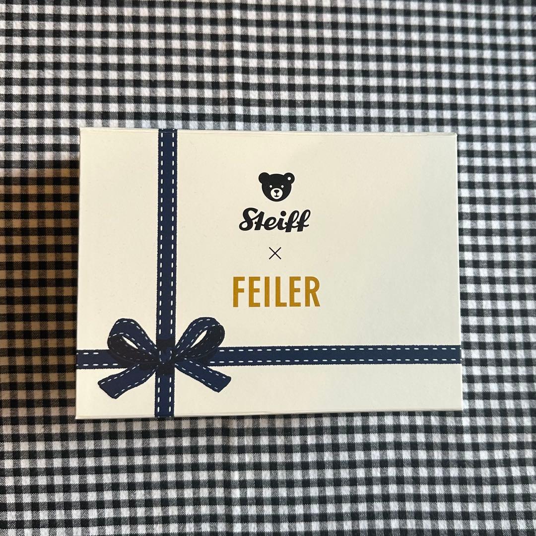 フェイラー×シュタイフ　テディベア　キーリングスセット