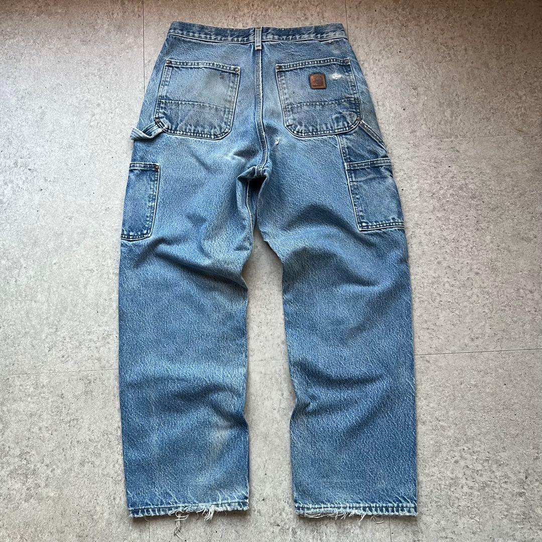 00s Carhartt カーハート ダブルニー デニムペインター グランジ
