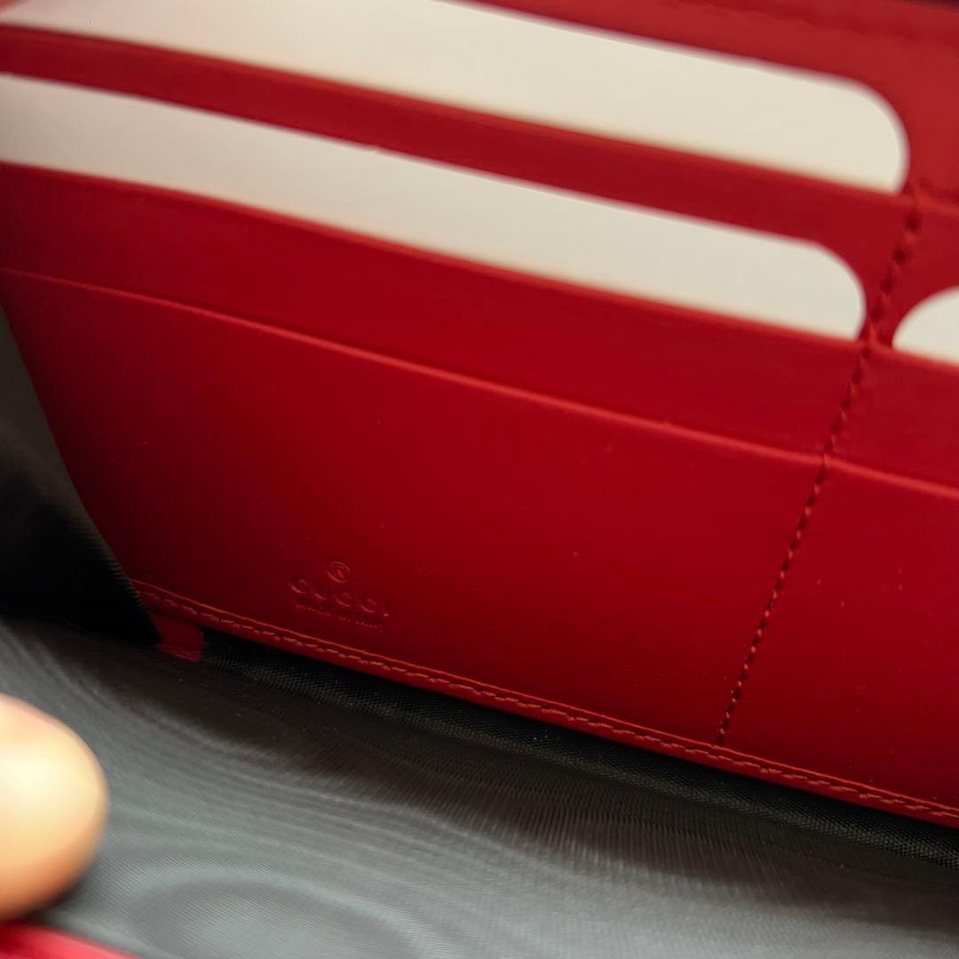 ベ*た様 新品正規品　グッチ GG 長財布 ファスナー 新品 レディース ベージ