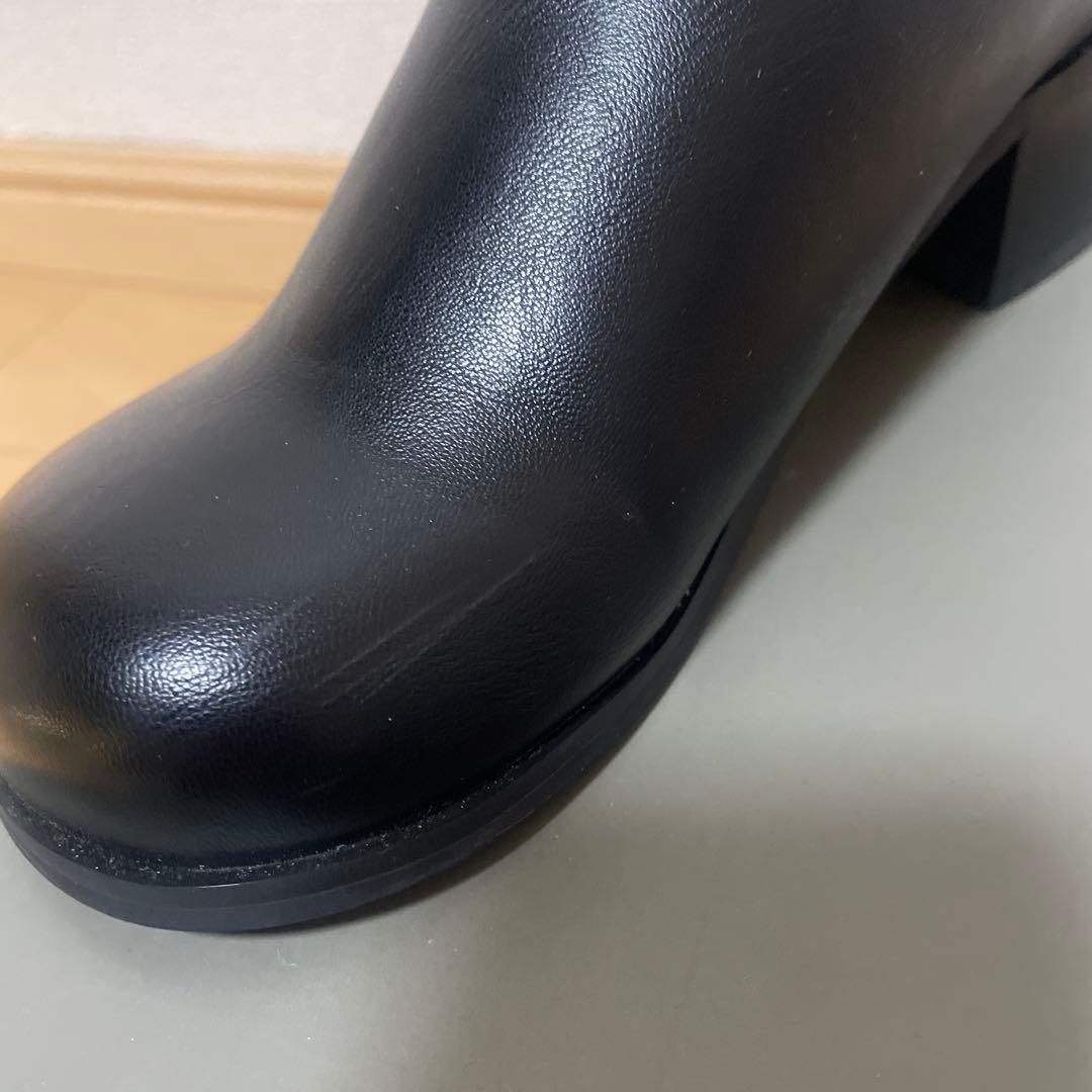 箱あり anuke Ecoleather Heel Slip-ons 36